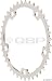 RaceFace Road Chainring 39x130 mm bcd, silver