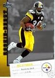 2006 Upper Deck Rookie Debut Willie Parker Pittsburgh Steelers Football Card #78 - Mint Condition-Shipped In Protective ScrewDown Display Case!!