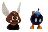 Super Mario Figurer Set Paragooma & Bob-Omb