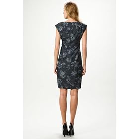 Crave Maternity Grey Flower Print Dress, Size 8