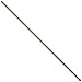 Precision Twist 501 12 High Speed Steel Extension Drill Bit, Black Oxide Finish, Round Shank, Spiral Flute, 135 Degree Point Angle