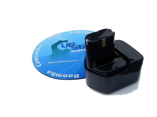 UpStart Battery for Hitachi 12 Volt Power Tools. Includes UpStart Battery Mouse Pad. 12V. 1300mAh