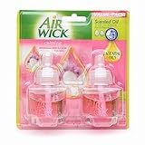 31J6hJ2 a0L. SL160  Air Wick Scented Oil Twin Refill, Calming Magnolia & Cherry Blossom 2 ea