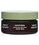 Simply Organic Wax Pomade Hard Wax, 1.5 oz