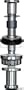 Shimano 105 BR5600 Front Pivot Bolt Assembly