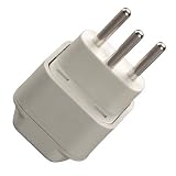 Grounded Adapter Plug America to Switzerland GUS CE Certified