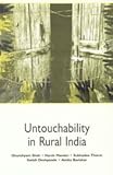 Untouchability in rural India