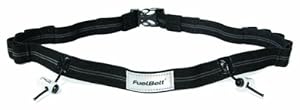FuelBelt Gel Ready Race Number Belt, Black