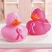 12 PINK RIBBON Rubber Ducks/BREAST CANCER AWARENESS/Duckies/FUND RAISING/Inspiration
