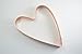 The Fussy Pup Large Heart Cookie Cutter 6 Inch Handcrafted in USA