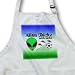 Deniska Designs Soccer - Alien Chicks on Tricolor - Aprons