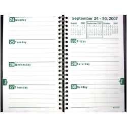 2010 Large Print Weekly Planner