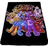 Fnaf- The Gang S All Here Blanket Size 40" x 50"
