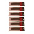 Ace Pocket Comb 5" *fine Tooth * Black * Six Pack *