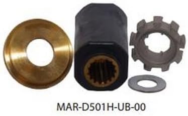 Guardian SQ-LokTM Hub System, 4.75" Gear Case, 15 Splines for Mercury (Check your specific application)