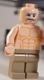 German Mechanic Lego Minifigure- Indiana Jones