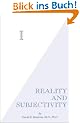 I: Reality and Subjectivity: 1