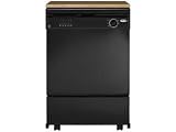 Whirlpool DP840SWSX 24 Portable Dishwasher (Black)