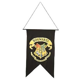 Harry Potter Hogwart's Printed Wall Banner by Rubies