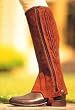 Dublin Original Brown Half Chaps