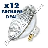 12 pcs. Brand Name 200w Par 46 Medium Flood ( MFL ) Bulbs Package Deal ( B555 ) - B000O7TV3G