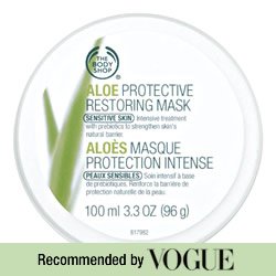 The Body Shop Aloe Protective Restoring Mask, 3.3-Fluid Ounce