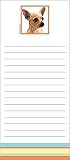 Chihuahua Pattern List Pad/Notepad- Gift for Dog Lovers