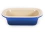 Le Creuset Stoneware Deep Dish Loaf Pan, Blue