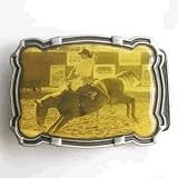 Old Western Rodeo Horse Riding Belt Buckle 7