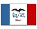 Outdoor - Hissflagge Iowa 90 * 150 cm Flagge
