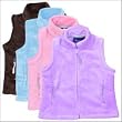 Girls Super Soft Fleece Vest