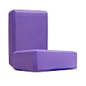 9" X 6" X 3" YOGA BLOCK - PURPLE