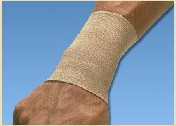 Elastic Slip-on Wrist support Brace - Black