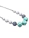 Blulu Baby Silicone Teething Necklace for Mom to Wear