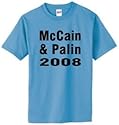 McCain & Palin on 100% Heavy Cotton T-Shirt in 32 Colors