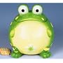 Toby Toad Frog Kitchen Large Cookie Jar Storage