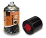 Foliatec AUSPUFF 2K LACKSPRAY GLANZ, schwarz, 250 ml