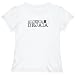 T-Shirt Woman White Elegant Flag 