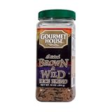 Brown and Wild Rice Blend 16oz Plastic Jar by 
