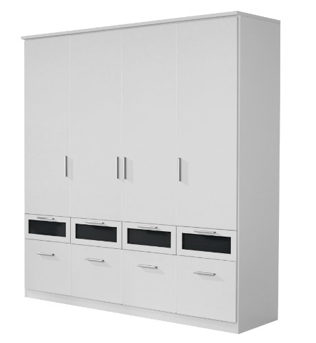 Rauch A9765.0R04 Dreht&uuml;renschrank Bochum / 4-t&uuml;rig / B 181 H 199 T 56 cm / Korpus/Front: a Preisvergleich
