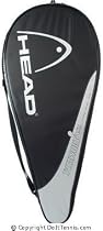 Head - Liquidmetal Racquet Cover Tennis Bag Holds 1 Racquet