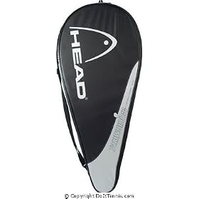 Head - Liquidmetal Racquet Cover Tennis Bag Holds 1 Racquet