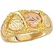 Authentic Yellow-gold Black Hills Gold Men's-Women's Classic Wedding Bands