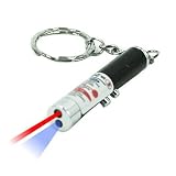 SE 2 in 1 LED Light And Laser Pointer Key Chain