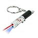 SE 2 in 1 LED Light And Laser Pointer Key Chain