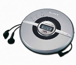 Childrens Toyshop  Electronics : Sony D-EJ100 Silver CD Walkman