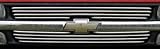Putco 31100 Virtual Horizontal Tubular Grille Insert - Stainless Steel