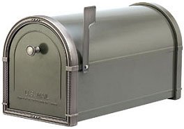Coronado Rural Mailbox (Bronze with Antique Nickel Trim) Coronado Rural Mailbox (Bronze with Antique Nickel Trim)