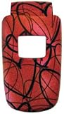 Red Heart Abstract - Samsung SGH-X495 Faceplate Cell Phone Cover
