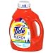 Tide 2x Ultra Liquid Detergent with Bleach Alternative, Clean Breeze Scent - 100 Oz/Can, 4 Ea